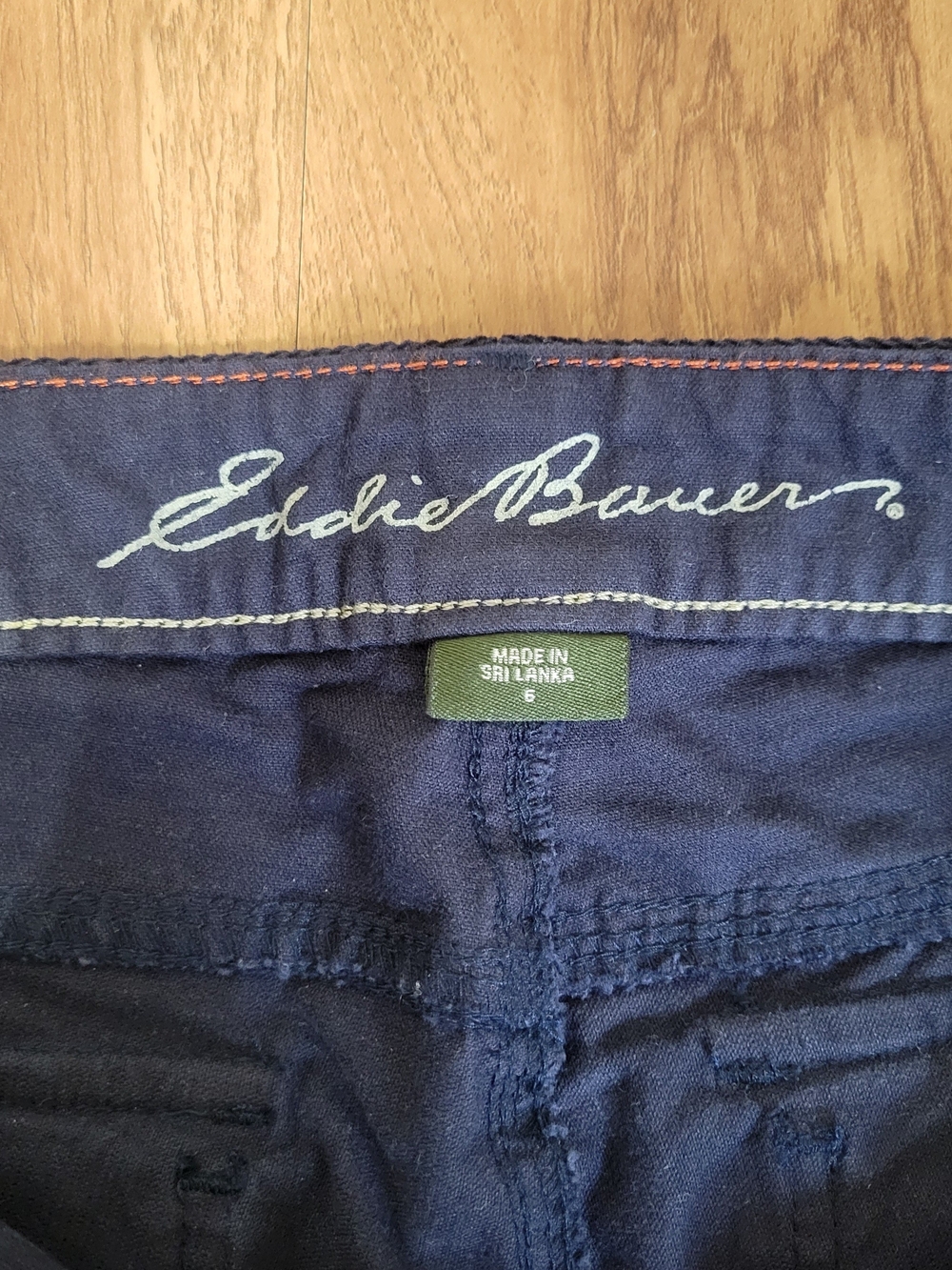 Eddie Bauer Navy Blue Pants - Picture 2 of 5